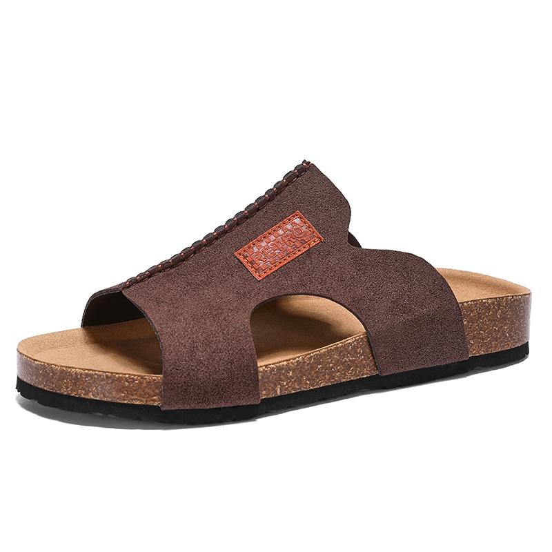 Fashion Large Size Multi-color Casual Fashionable Comfortable and Versatile Men's Slippers Maleoutdoors  and Outdoor Slippers Casual