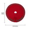 Christmas Tree Skirt Wool Knit Ornament Ins Style Home Decoration Xmas Gift