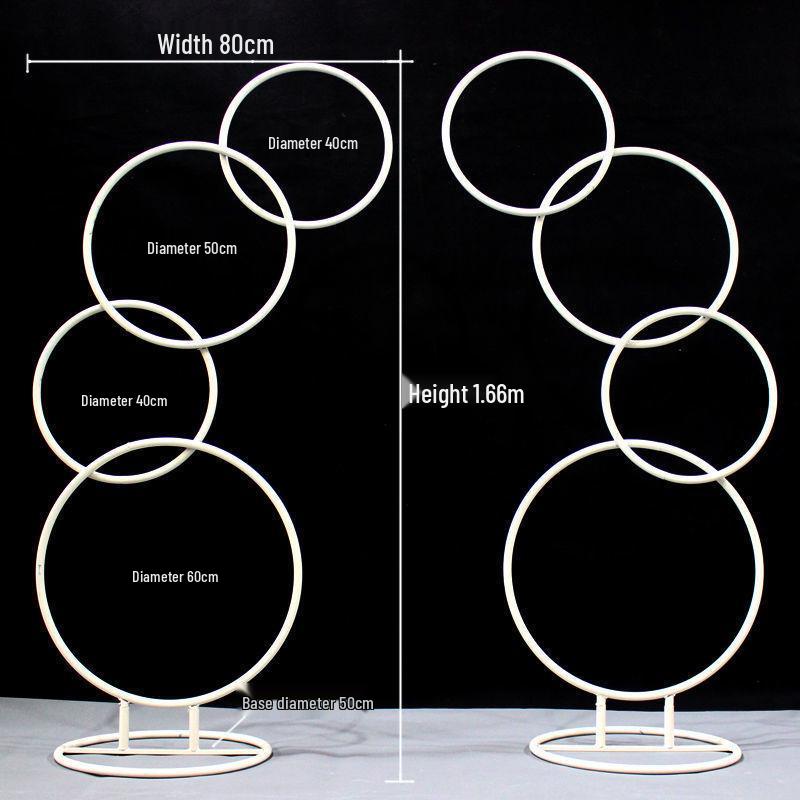 2021 Wedding Wrought Iron Flower Stand Floral Arch Decoration