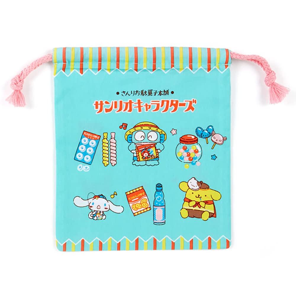 Sanrio Sanrio Characters Drawstring Bag Set of 3 Dagashi 285145 (SANRIO) (Sanrio Honpo)