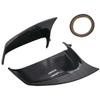 For BMW 5-Series E60 E61 LCI Sedan 2008 2009 2010 Carbon Fiber pattern Black Side Wing Rearview Mirror Cover Cap