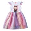 Summer Girls'  Dress, Children's Chiffon Dress, Festival Performance Dress