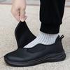 Men's Orthopedic Diabetic Leather Sneakers Adjustable Hook & Loop Wide Fit Open Shoes for Swollen Feet Comfortable Walking Shoes