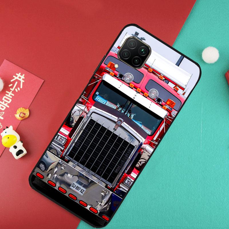 Cool Heavy Truck Car For Huawei Nova 12S 9 10 SE 7i 8i 11i 12i Y60 Y61 Y70 Y72 Y73 Y90 Y91 P20 P30 P40 Lite Case