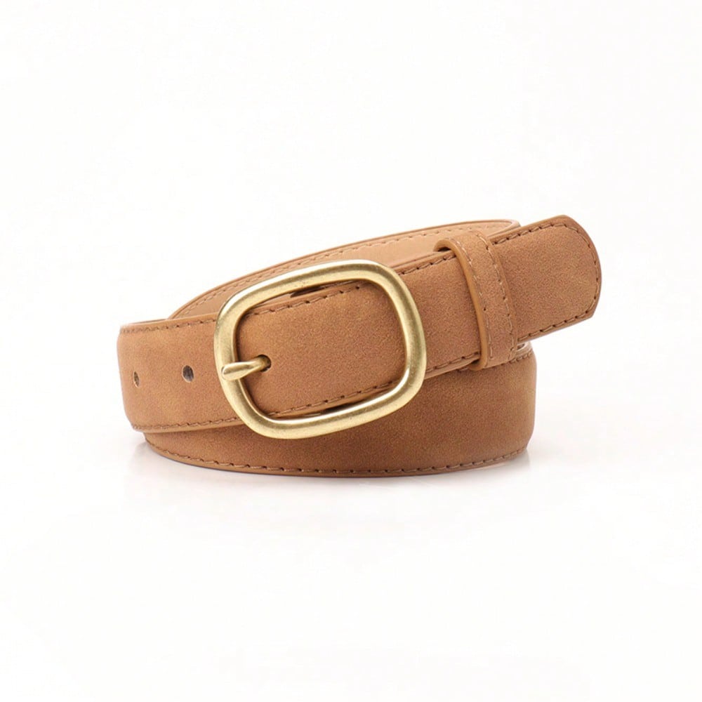 New Fashion Retro Women's Belt Trendy Pin Buckle Belt Women's Versatile Jeans Belt