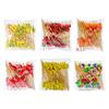 100 Count User Friendly Bamboos Skewers 12Cm Smooth Finishes Food Picks Dessert Serving Picks For Catering And Home