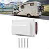 12V RV Sideventil Vifte Luftventilasjon Effektiv avtrekk med monteringsskruer for