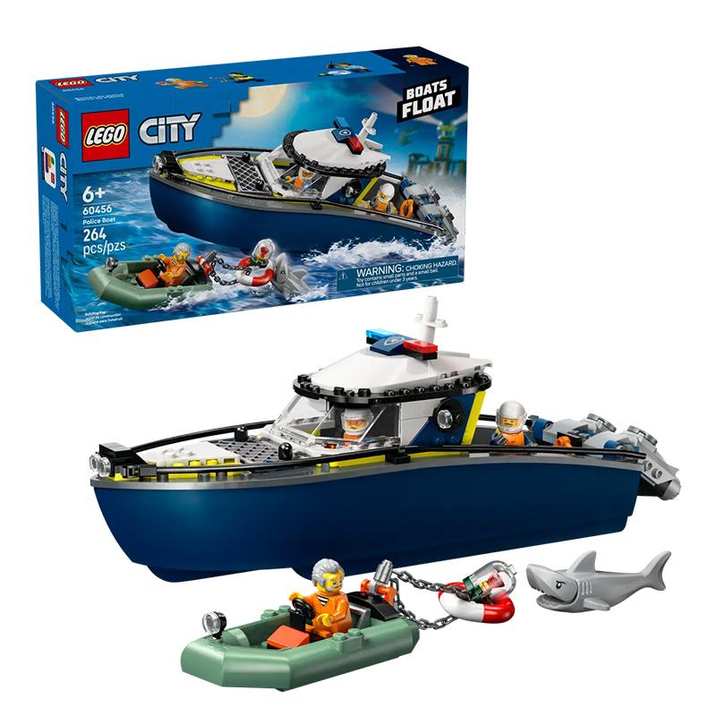 LEGO 60456 Police Boat Chase Block Toys