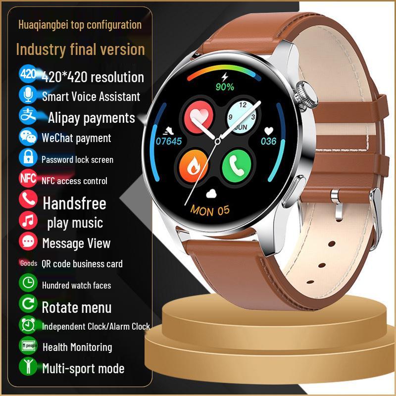 Watch4 Smartwatch: Call-Ready, New Vi/Vo Compatible, Bluetooth Multi-Function