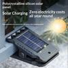 Solar Motion Sensor Clip On Outdoor Waterproof Bright Solar Security Lamp For Fence Garden Yard Patio