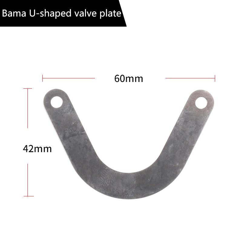 Silent Oil Free Air Compressor Pump Head Valve Plates Belt Piston Machine Cast Steel Air Compressor Valve Plate Fitting Set