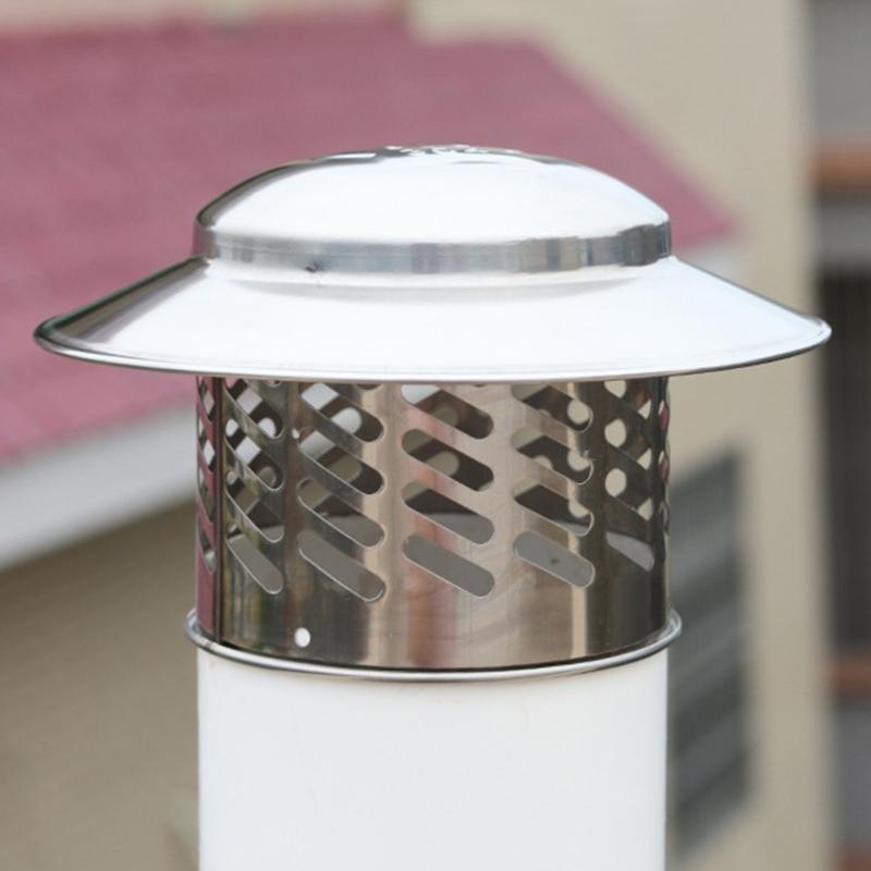 652F Practical Stainless Steel Chimney Rain Blockers for Property Maintenance