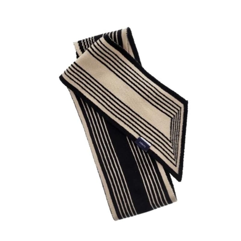 

TANDY Stripe Fitted Muffler LMTD5021 Navy