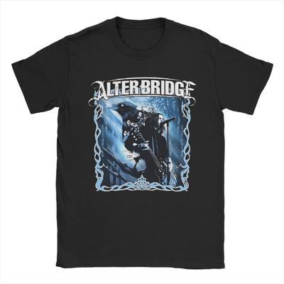 Alla Säsonger Alter Bridge heavy metal band T-shirt För Unisex Bomulls T-shirts Kortärmad Kläder