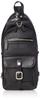 Valentino Sabatini Body Bag, Toyooka Bag Certified, with Genuine Leather [Kiwada], Made In Toyooka City, Hyogo Prefecture, the Mecca of Bags, Black