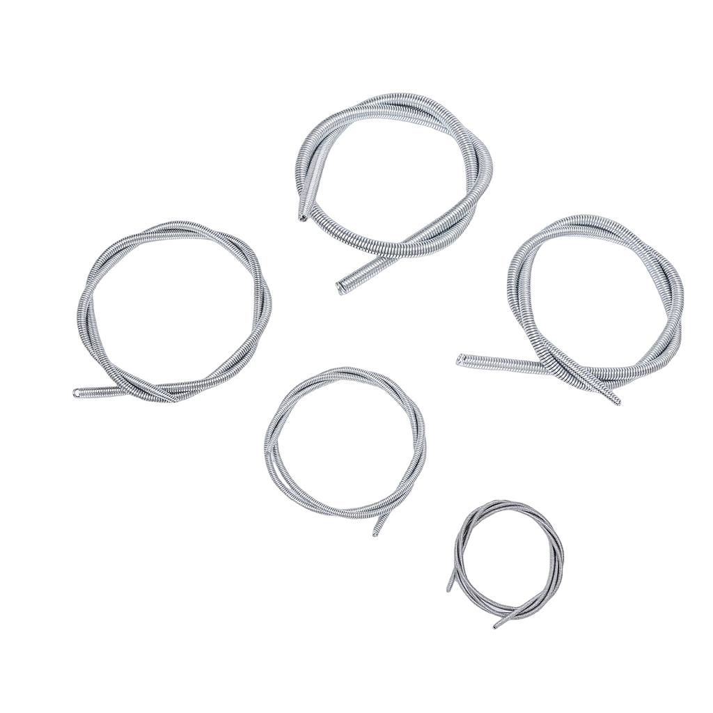 5 Peças Dobrador de Mola Interno para Tubo 1/4 pol 3/8 pol 1/2 pol 5/8 pol 3/4 pol Comprimento 1100mm Mola de Dobra Interna para Cobre