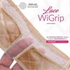 2025 Lace Wigrip, Premium Lace Wig Band for Women, Fully Adjustable Wig Grip, Reinforced Swiss Lace by HAIRLINE, Secure Velvet Headband, Glu