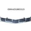 Mercedes-Benz R-Class W251 Front Bumper Bright Strip (Part No. 2518853123)