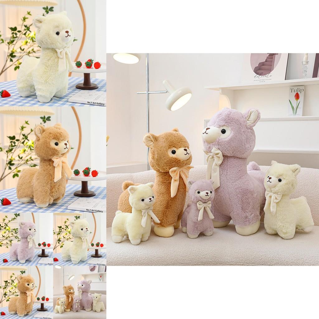 Disney Alpaca Plush Toy With Pp Cotton Filling For Girls Bedroom Decor