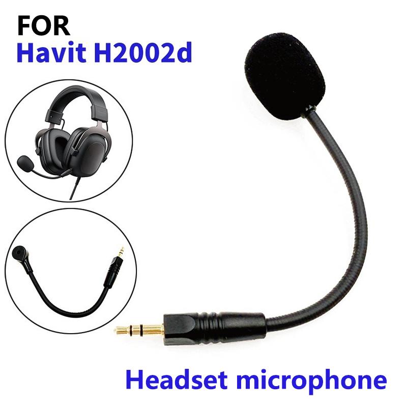 Replacement 3.5Mm Microphone For Havit H2002D Gaming Headset Mic E-Sports Games Replacement Microphone For Havit H2002D