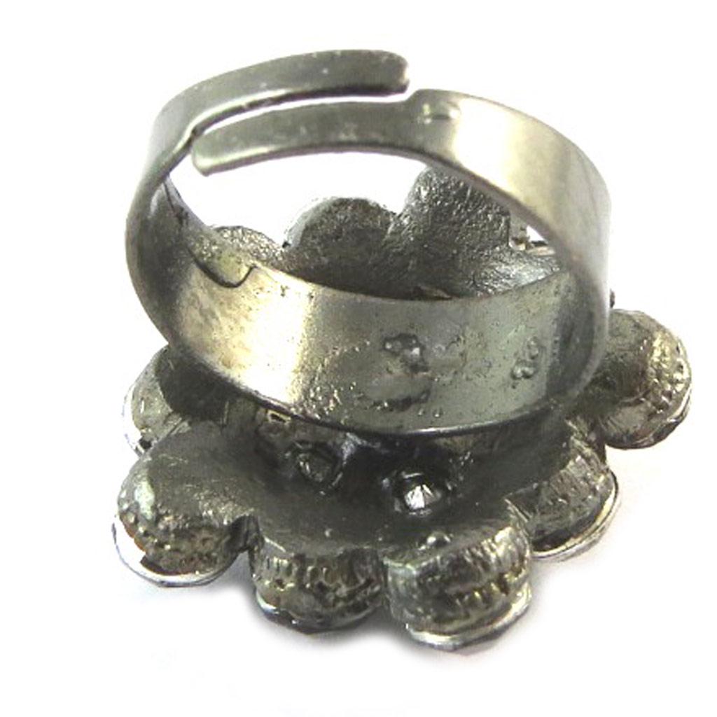 Les Trésors De Lily [N9301] - Black 'Scarlett' Designer Ring