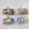 Elastic Women 25Pcs/bag Candy Colors Rubber Bands Hair Rope Hair Accessories Ponytail Holder