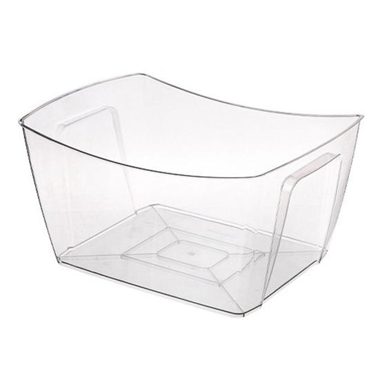 Ice Bucket with 12/18L Handle Chiller for Beer Wine Party Clear Beverage L
