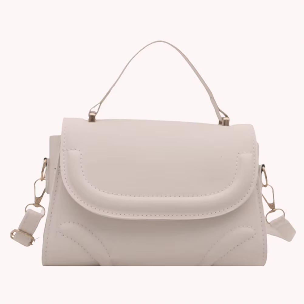 Fashi New Shoulder Bag for Women With Inner Pocket Crossbody Bag PU Leather Solid Color Messenger Bag Trendy Satchel Purse