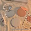 Portable LED Light Makeup Mirror - Compact, Handheld, Foldable, Round Mirror with Touch Light for Carry.
