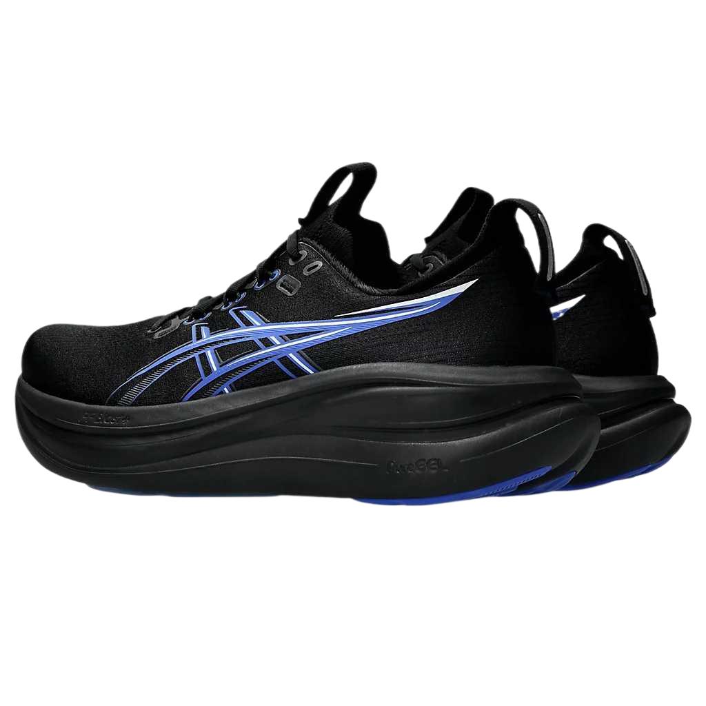 Asics Scarpe da Corsa Basse con Lacci, Punta Tonda, Suola Spessa, Gel-Nimbus 28 Uomo sneakers 1011C127-004