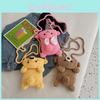Adorable Handmade Korean Style Bear Children's Bag Perfect For Daily Use Unisex Design
