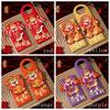 2-in-1 Door Handle Lucky Bag Chinese Style Red Packet Creative Door Hanging  Gift Giving