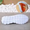 Fashion Lightweight Women Casual Shoes Mesh Breathable Casual Sneakers Woman Striped Knitted Flats Comfortable Walking Shoes Plus Size