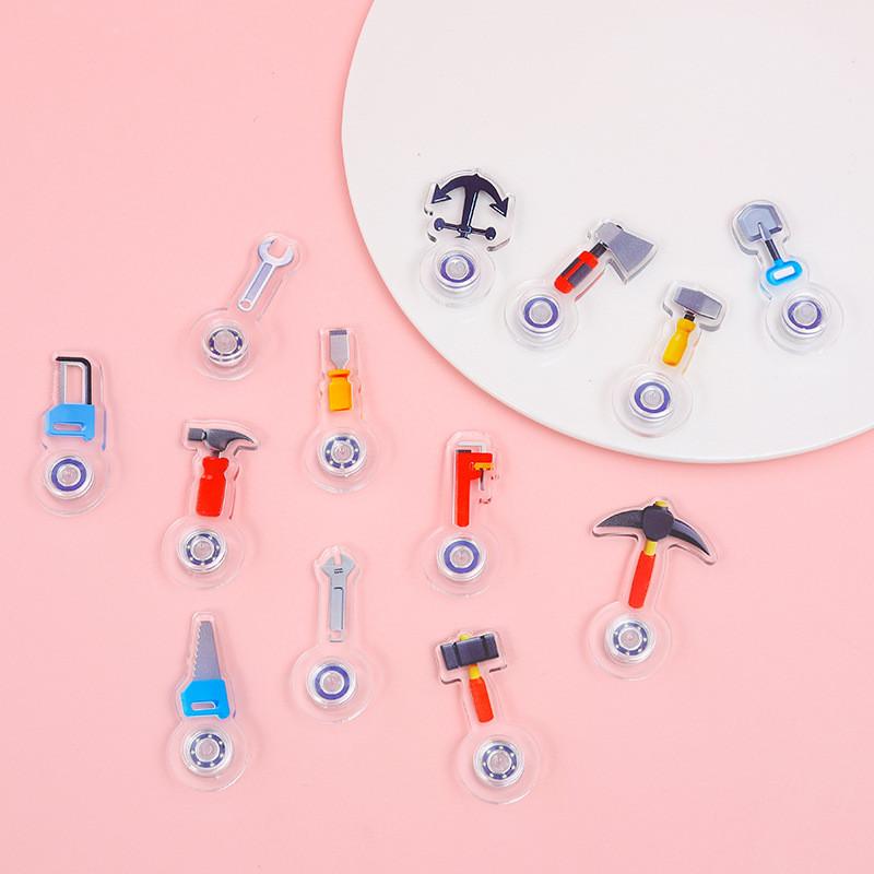 Finger Gyroscope Handheld With Plastic Screwdriver And Wrench For Gift Kids