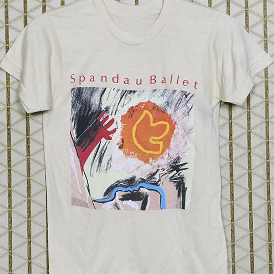 

Spandau Ballet band album white Tshirt Unisex All sizes S5XL XA18 Unisex T-Shirt XXXXL