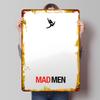 Mad Men Falling Man Metal Poster Customized Wall Art Retro Vintage Tinplate Signs for Gaming Room Decoration Cozy Bathroom Decor