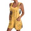 Women's Fashion Floral Print Jumpsuit Casual Jumpsuit Shorts