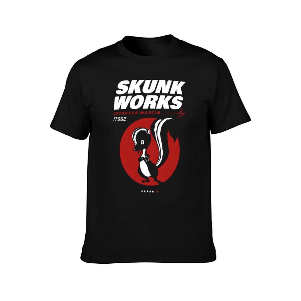 Lockheed Skunk Works - Skunk Works T-Shirt T Shirts Cotton 100% Man Tshirt T-Shirt