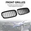 Front Bumper Kidney Grille Grill Fit BMW X5 E70 X6 E71 2007-2013 Gloss Black