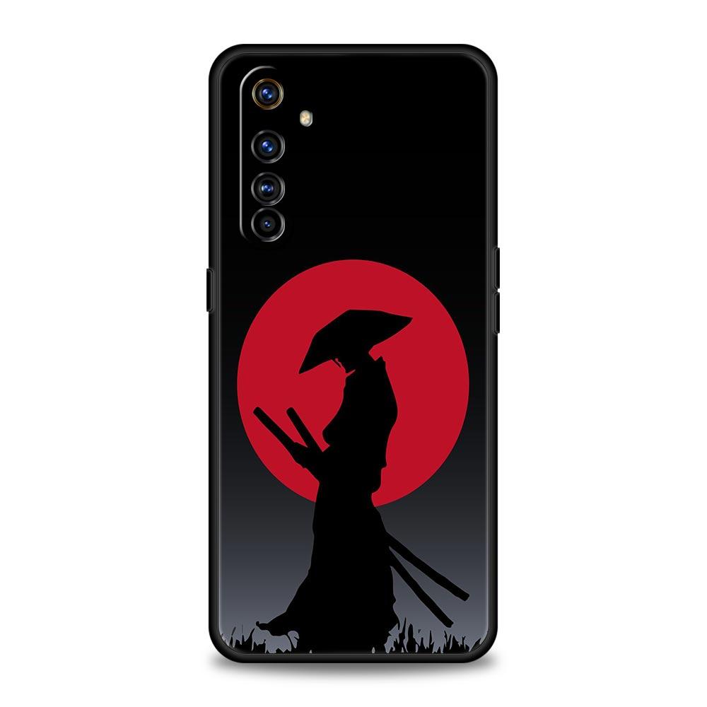

Япония Redsun Samurai Bushido для Realme 11 10 9 8 5G 7 6 GT2 Pro Plus C21 C11 C25 C35 чехол для Realme GT Neo 2 3 3T чехол для телефона Realme 6