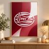 PSV Eindhoven FC Diamantmalerei Set 5D Vollbohrer DIY Diamantmosaik Wandkunst Heimdekoration