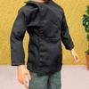 1/6 Scale Male Action Figure Clothes Long Sleeve Shirt for 12 Inch Model Body Doll Dress Up Fashion