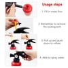 Kids Firefighter Costume Tool Costume Role Play Suit Fireman Dress Up Outfit Hat Fire Extinguisher Party Birthday Gift Toy