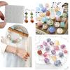 Silicone Crafting Mold Geometric Shape Handmade Beads Supplies Silicone Texture Suitable for Craft and Studio Projects