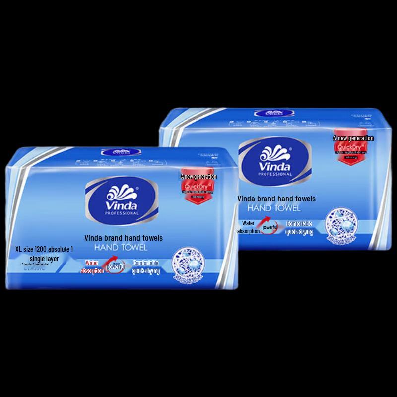 Vinda XL Single Layer Hand Towels