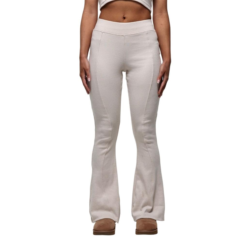 Good For Nothing Womens/Ladies Ribbed Flared Leggings