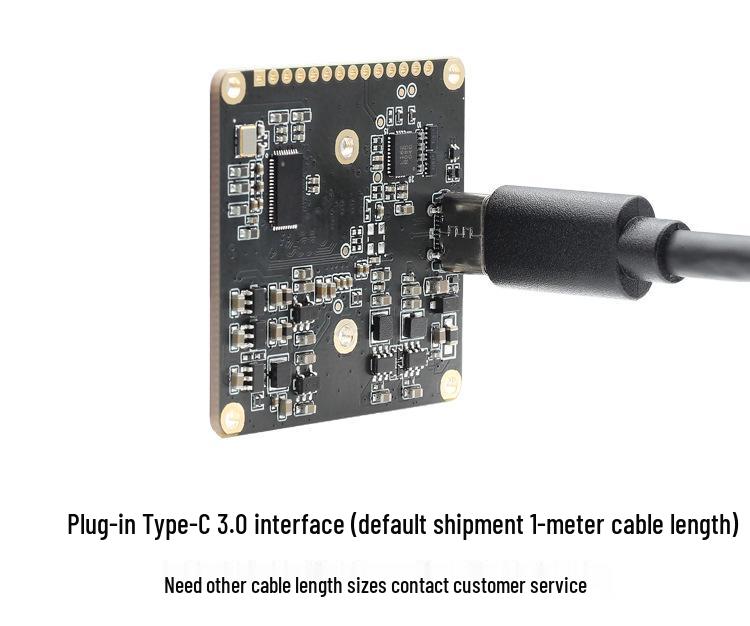 12MP USB 3.0 IMX577 HD 4K/60fps Camera Module for Industrial and Aerial Use, Driver-Free.