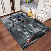 Giant Mecha Robot In Futuristic City Suitable As a Non-slip Mat for the Living Room or Bedroom Sofa
