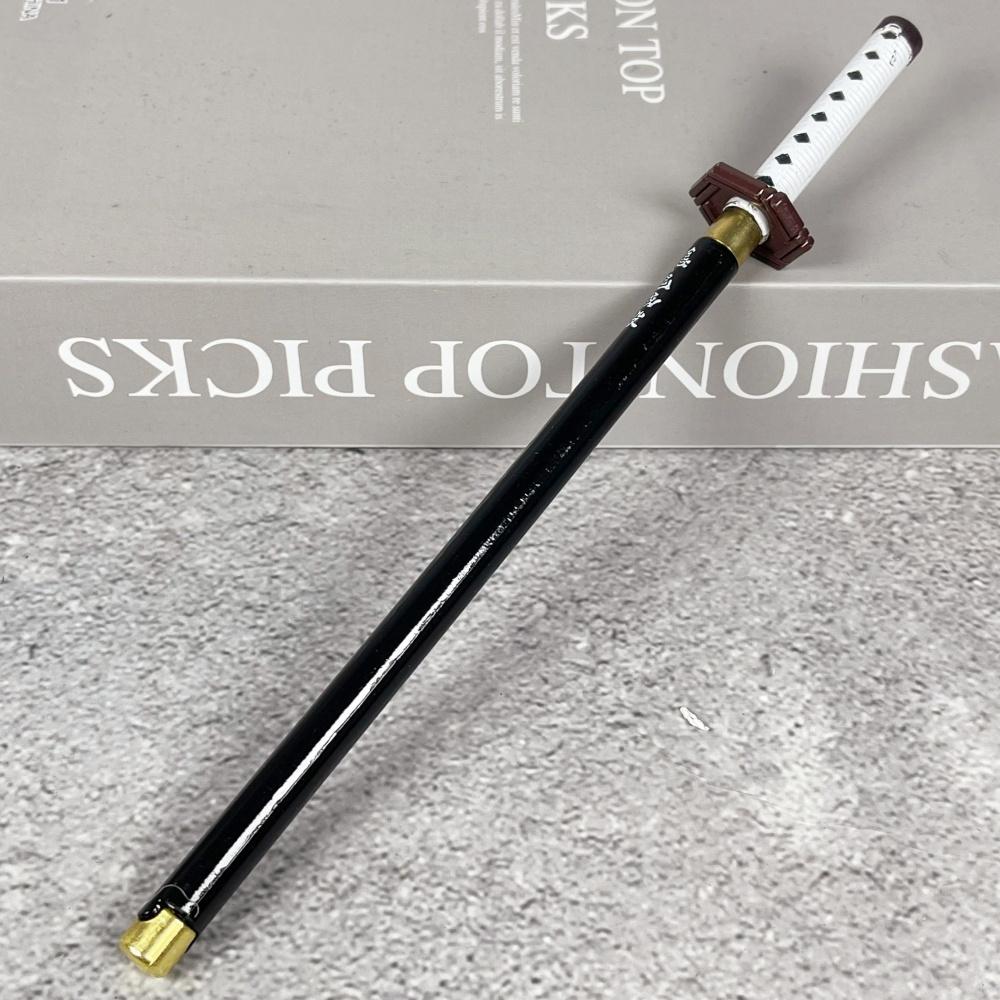 Stylo Bille Katana Anime 7,8 Pouces Sabre Shinobu Métal Katana Japonais Anime Sabre de Samouraï Stylo Sphère Présent Tanjirou