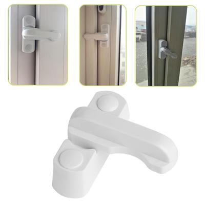Plastic+Stainless Steel+Zinc Alloy UPVC Child Safe Security Window Door Sash Lock Safety Lever Handle Sweep Latch